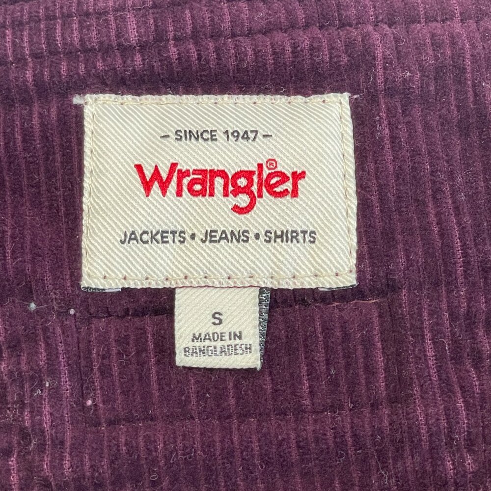 Wrangler Corduroy Overall Dress Purple Boho 90s Style Retro Small - Picture 9 of 16